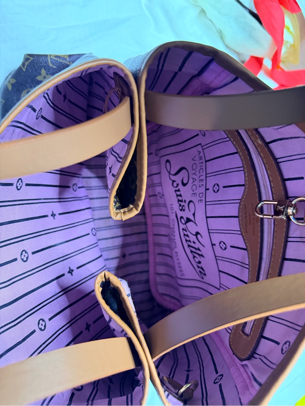 3 bags sold together Tan & Dark Brown Signature Crossbody Messenger - Picture 11 of 14